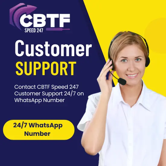 CBTFspeed247 customer support service